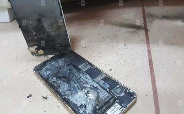 iPhone 6 phát nổ do pin hỏng